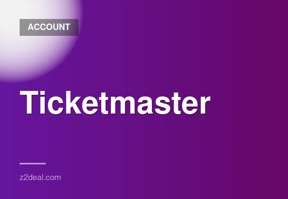Discounted Ticketmaster New Accounts with Login Assurance