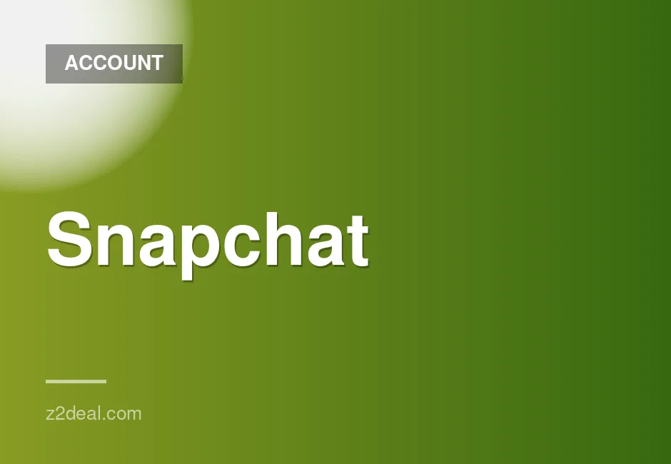 Snapchat Account for Sale - Brand new (created today), 2FA enabled with recovery codes included - Fast Delivery & Secure Purchase