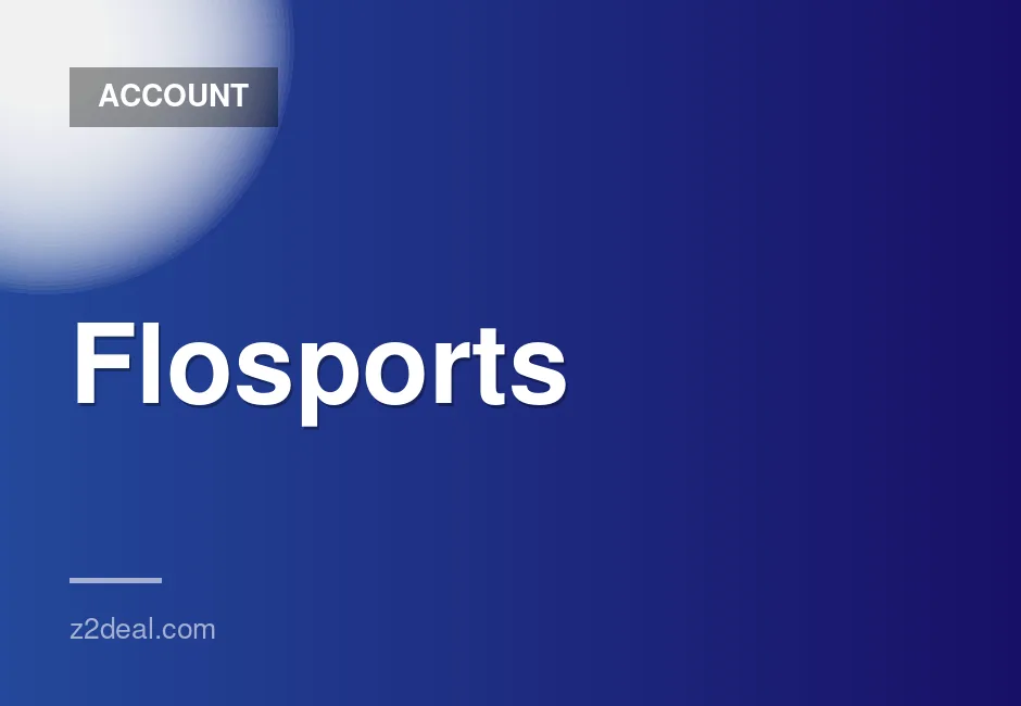 Flosports Premium Account with 6-Month Warranty at Competitive Price