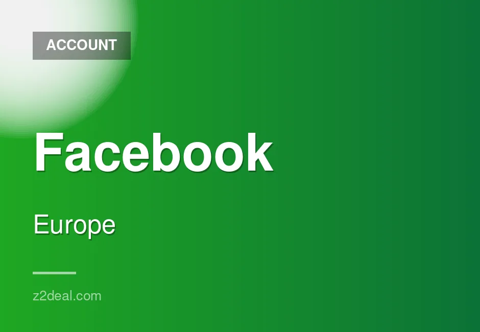 Trusted Facebook Account | France Registered | Email Verified | Cookies Included | Reliable Delivery