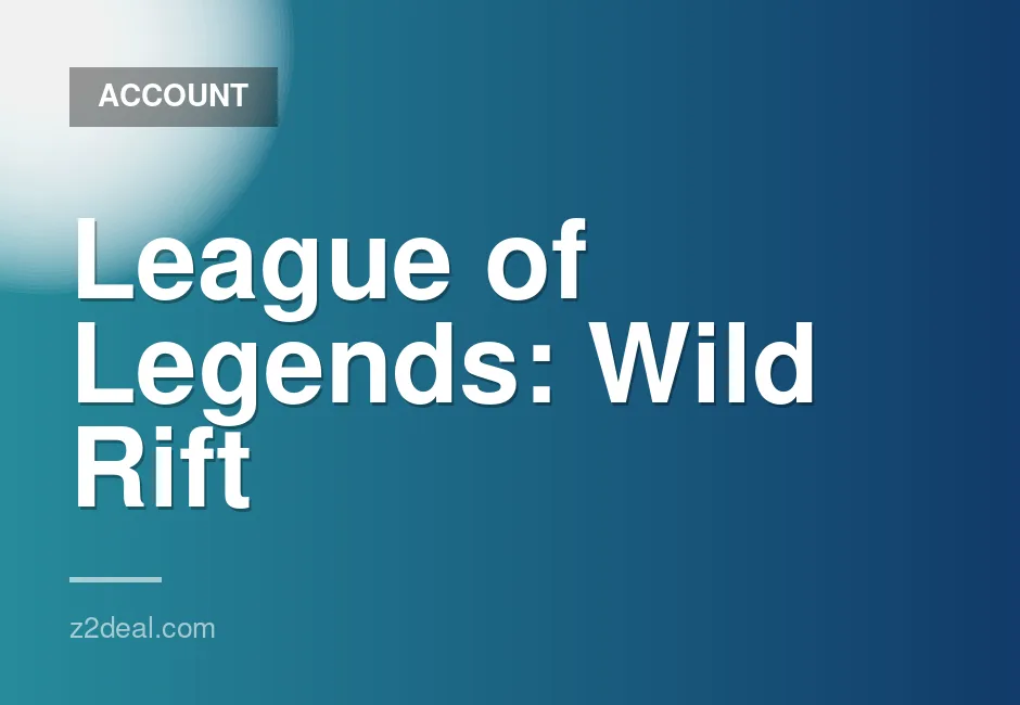 Level 14 SEA Server Wild Rift Account with 10K Gold and 11 Heroes for iOS and Android