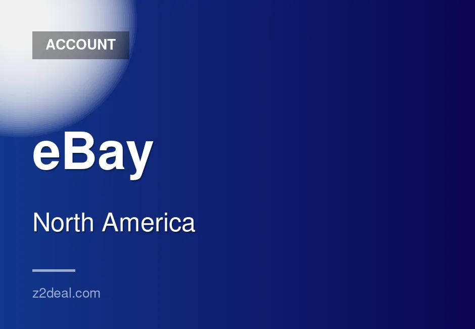 USA eBay account with email access, manually registered and verified, quick delivery included