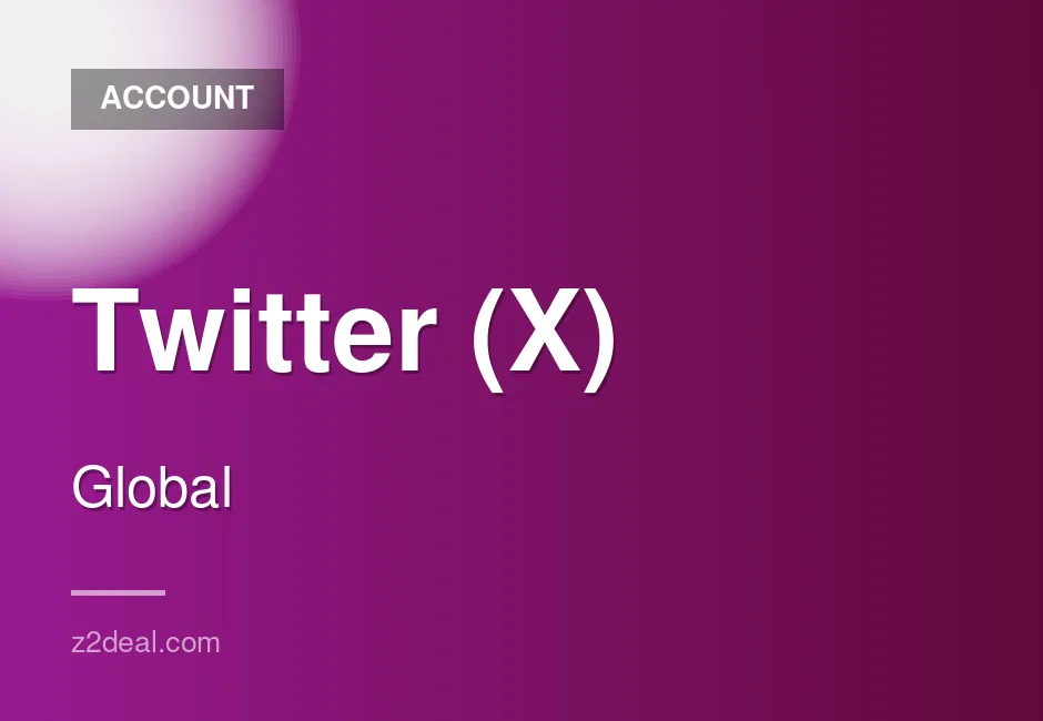 Premium Twitter (X) Account | 2FA Secured | Registered in 2017 | Same-Day Handover