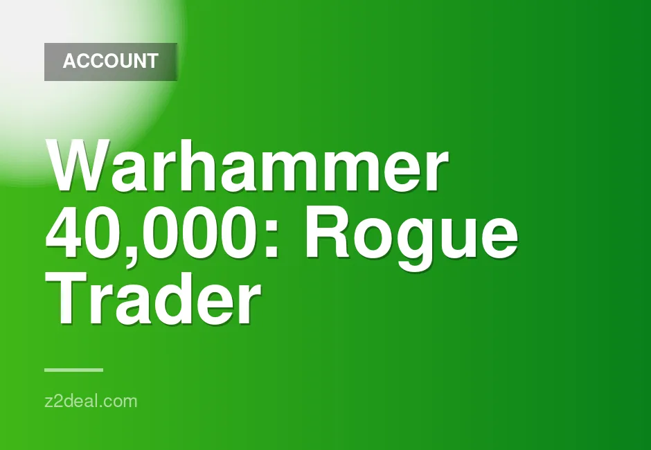 Warhammer 40,000: Rogue Trader for Xbox Series X|S with Full Account Access and Original Email