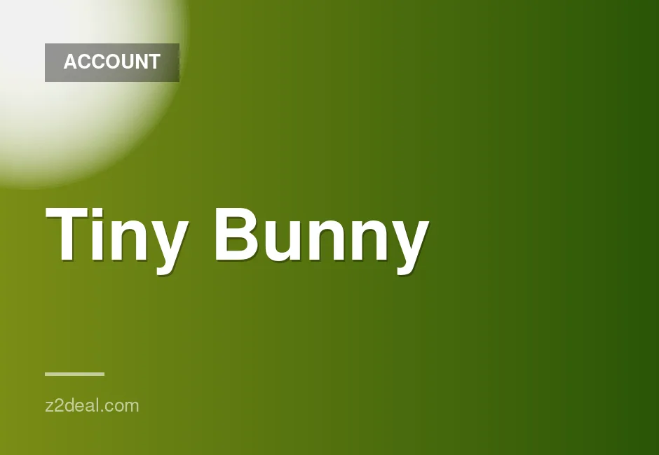 Steam Tiny Bunny Game Account for Sale
