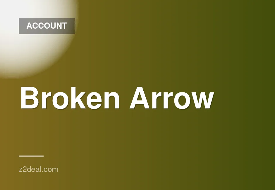 Broken Arrow Steam Account for Sale at Affordable Price