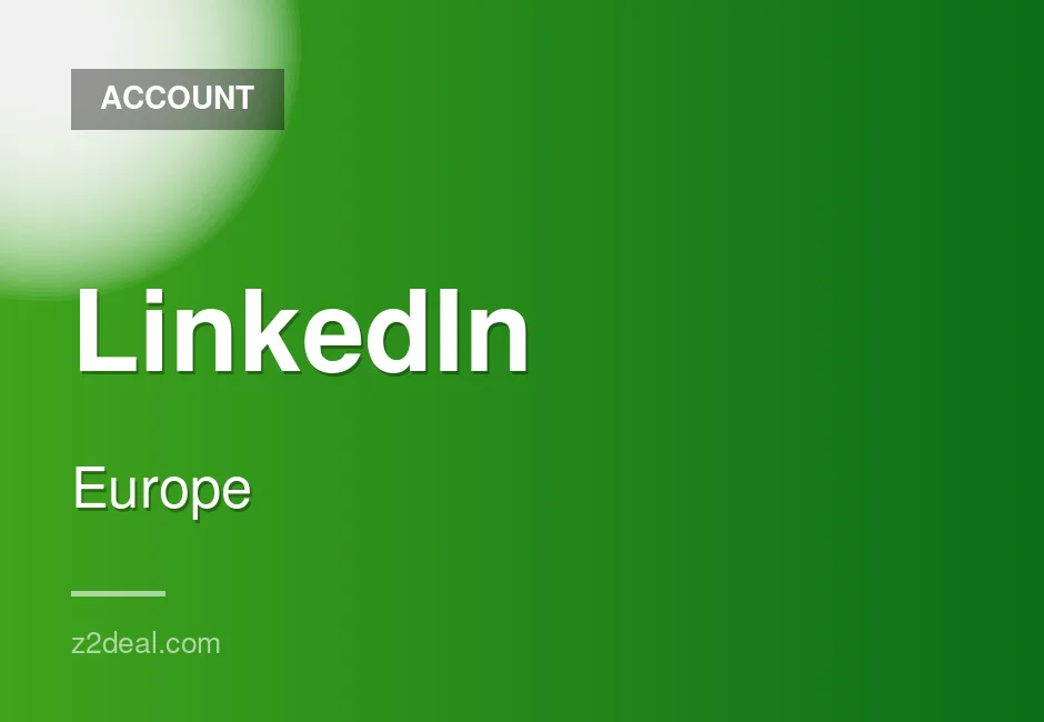 LinkedIn Account - 2FA Secured - Recovery Email Included - Spain Registered - Dependable Service