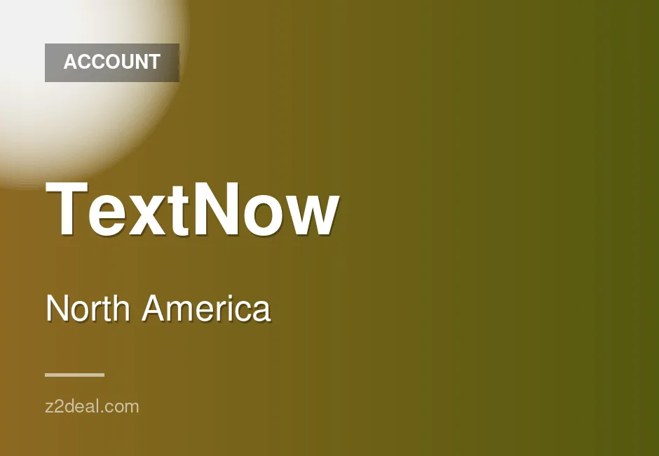 Premium TextNow Account | USA Registered | Replacement Warranty | Instant Access