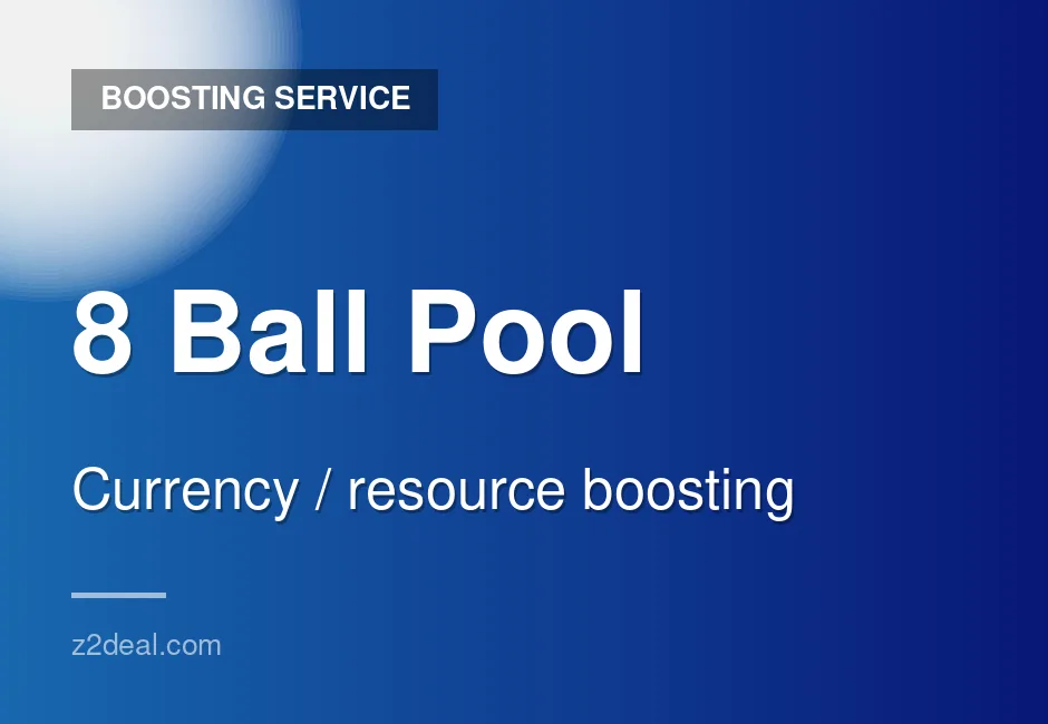 Buy 8 Ball Pool Currency Boost | 2000000000 Coins | Hassle-Free