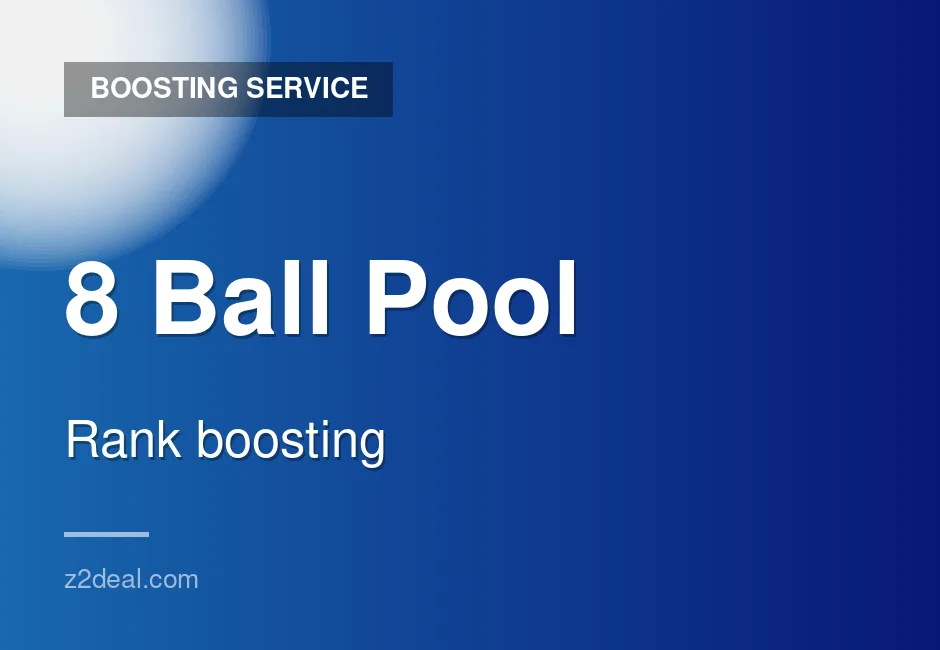 8 Ball Pool Rank Boost - Bonus Included - 500 Coins - Secure Ordering