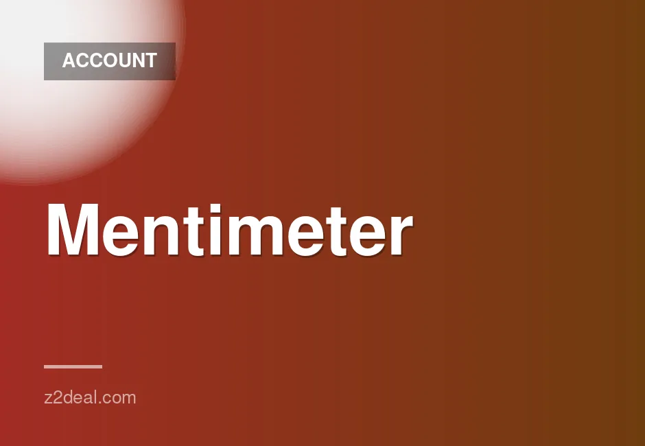 Mentimeter basic plan for 30 days - $14 shared account