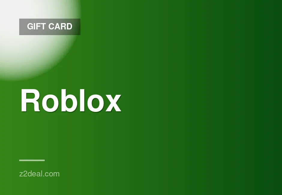 Buy Roblox Gift Card | Simple Redemption