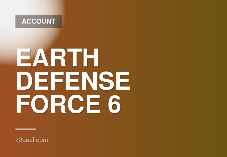 PS4 K1 Account for Earth Defense Force 6 Digital Game