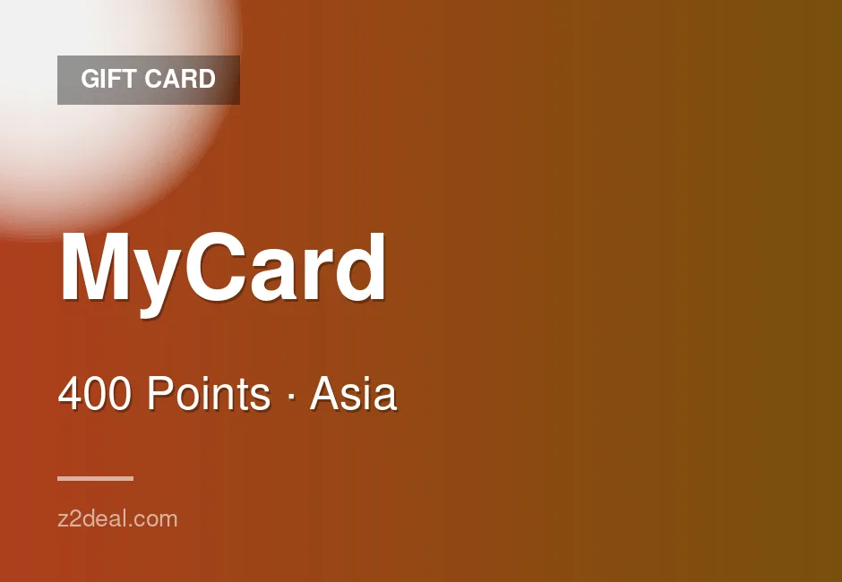 Quick MyCard Gift Card - 400 Points - In-Game Currency - Malaysia - Buyer Protected