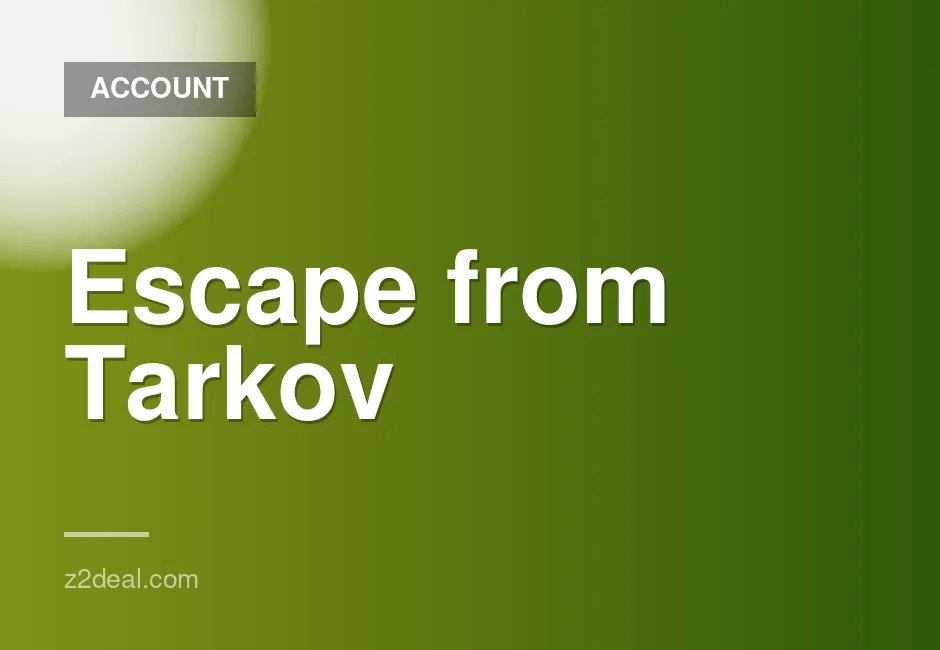 Escape from Tarkov Standard Edition with 1.5 million roubles in stash level 2