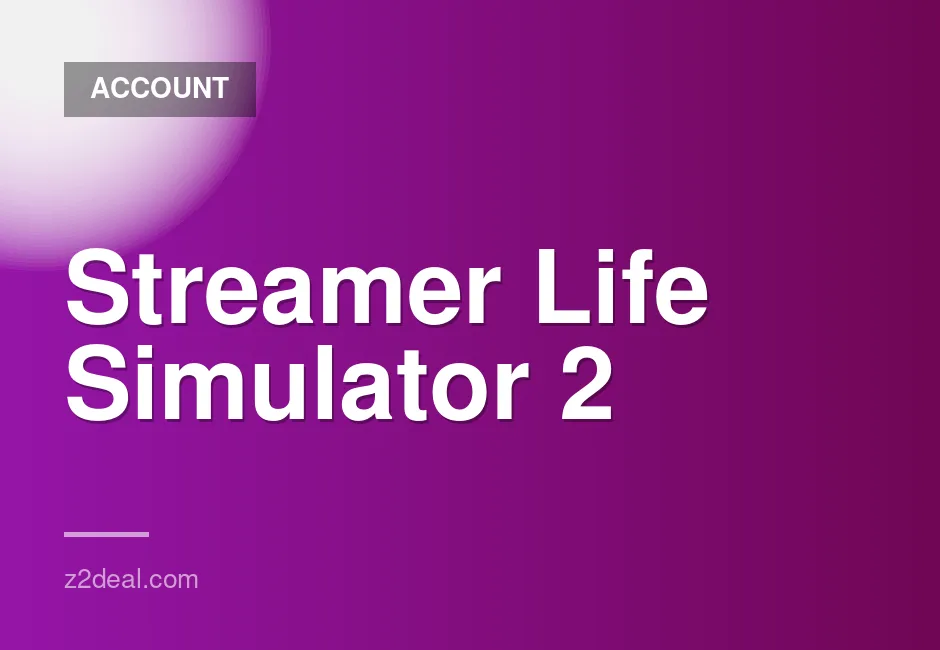 Streamer Life Simulator 2 game account for sale on secure marketplace