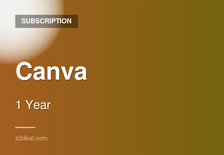 Trusted Canva Subscription | 1 Year | Login Provided | New Users Only | Full Premium Access | Careful Handling