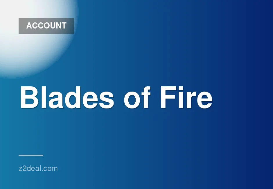 Blades of Fire Complete PSN Account for PS4 and PS5