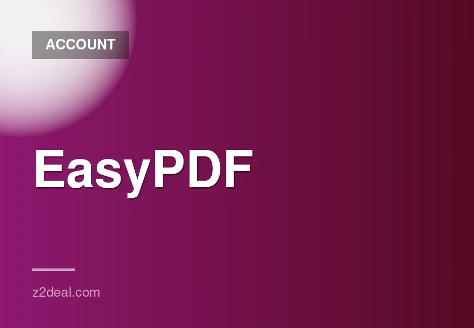 EasyPDF 3.5 Q&A with 3 Months Warranty
