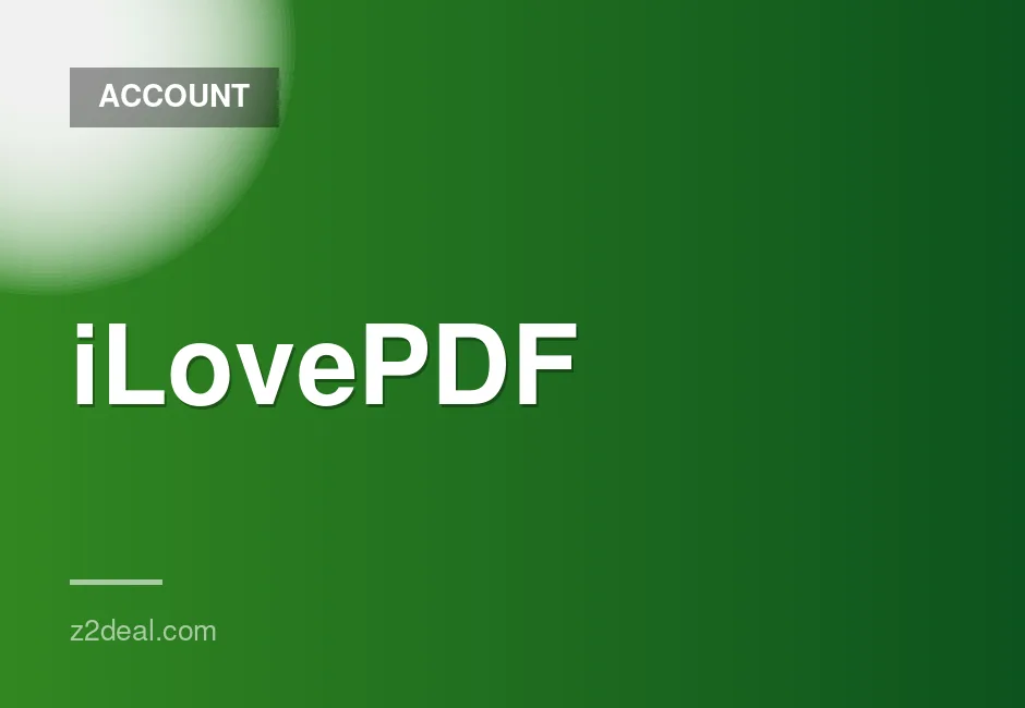 6 Months iLovePDF Premium Subscription with Automatic Delivery and Warranty