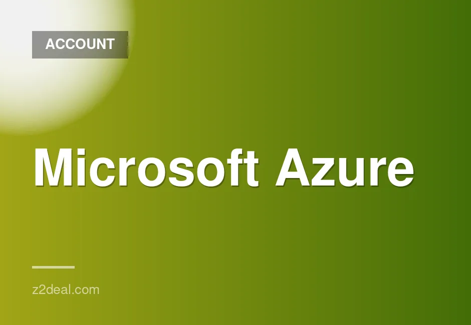 Microsoft Azure $200 Cloud Credits Account - Fast Delivery (30 Days)