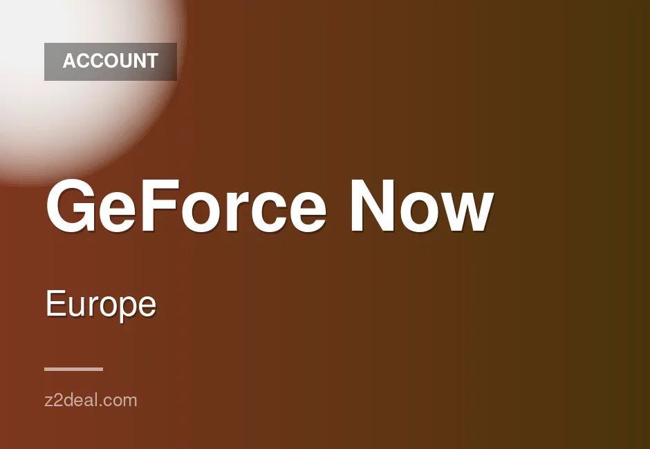 GeForce Now 60-Minute Session Access | Complete Account