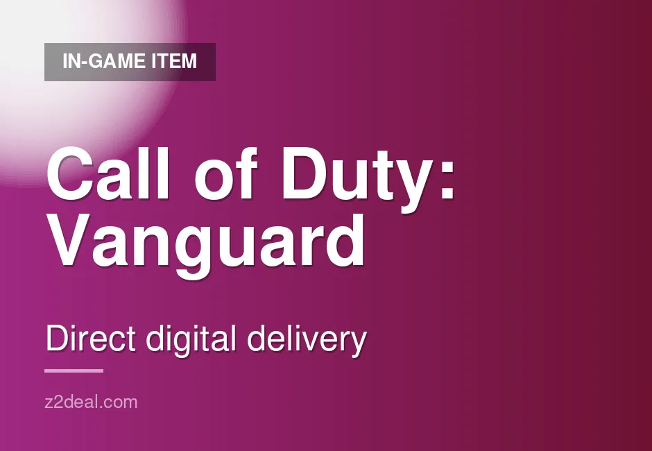 Premium Call of Duty: Vanguard Game Key | Careful Handling