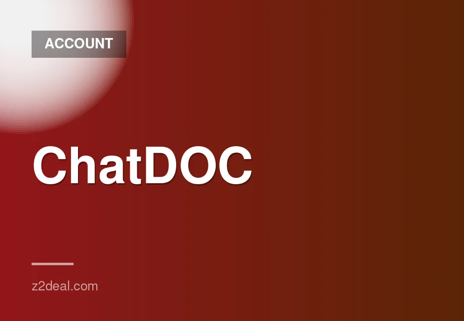 12-Month Shared Professional Membership for ChatDOC - Unlimited Access