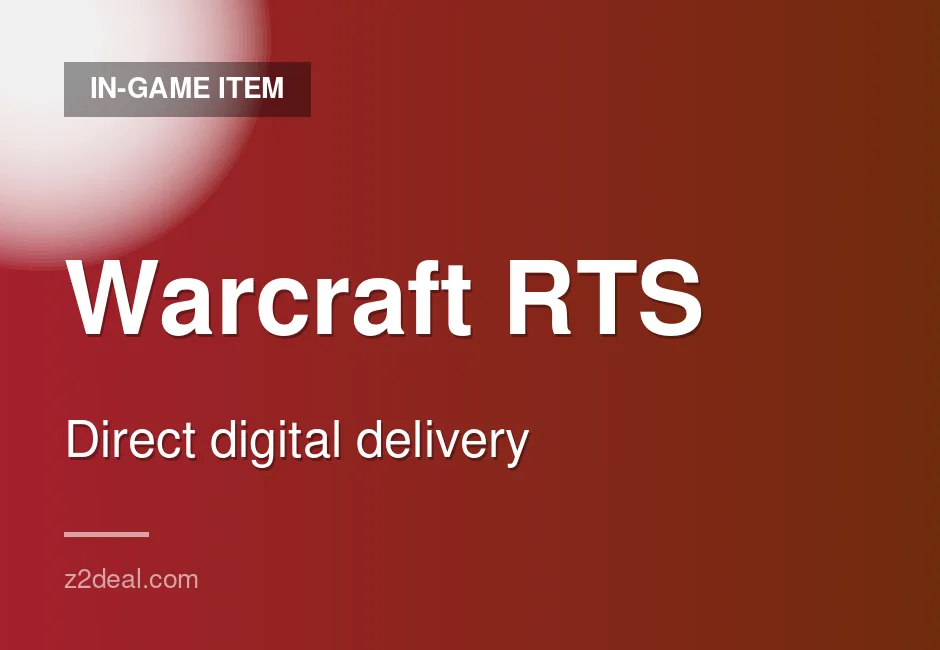 Genuine Warcraft RTS Game Key - Verified Stock