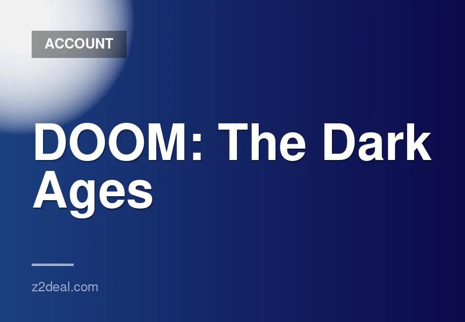 PS5 K2 Account for DOOM: The Dark Ages Digital Game