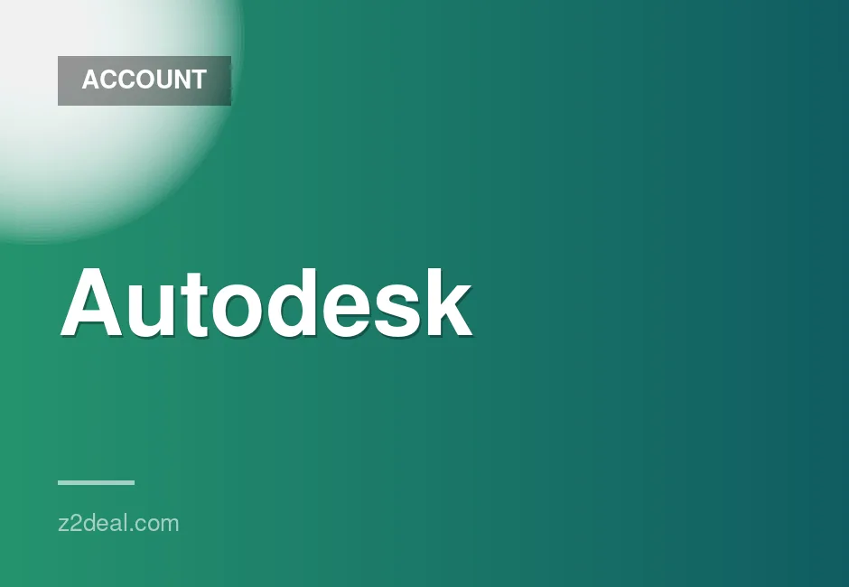 One Year Autodesk All Apps Personal Account with Warranty - Email Delivery Available