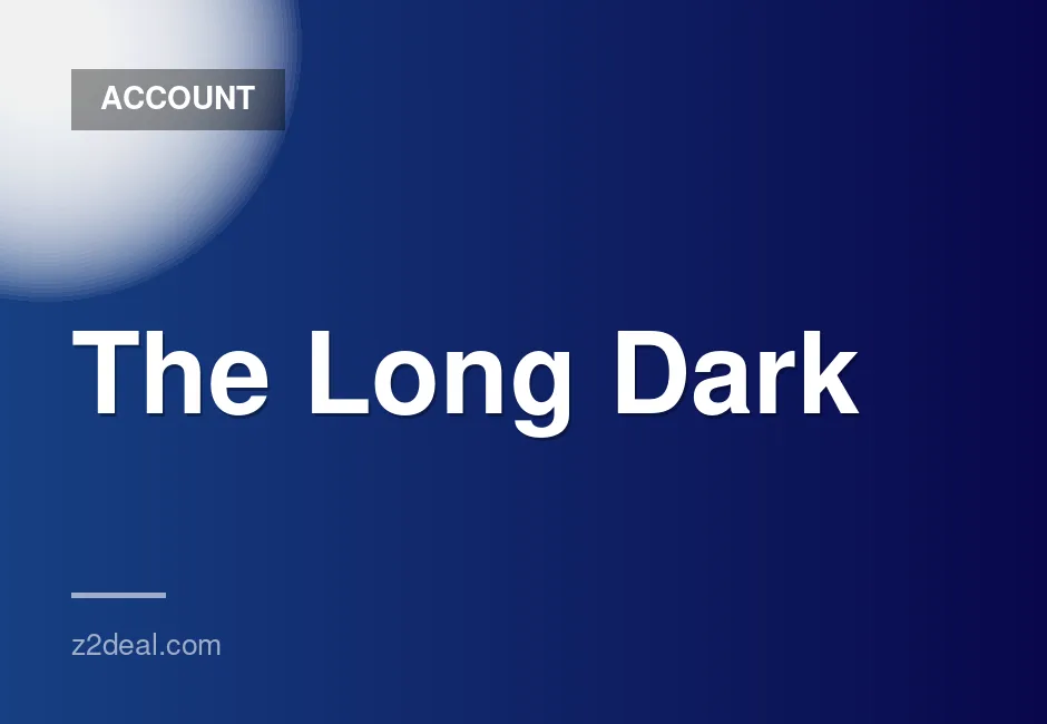 The Long Dark Xbox One and Series X|S Account with Original Email and Full Access